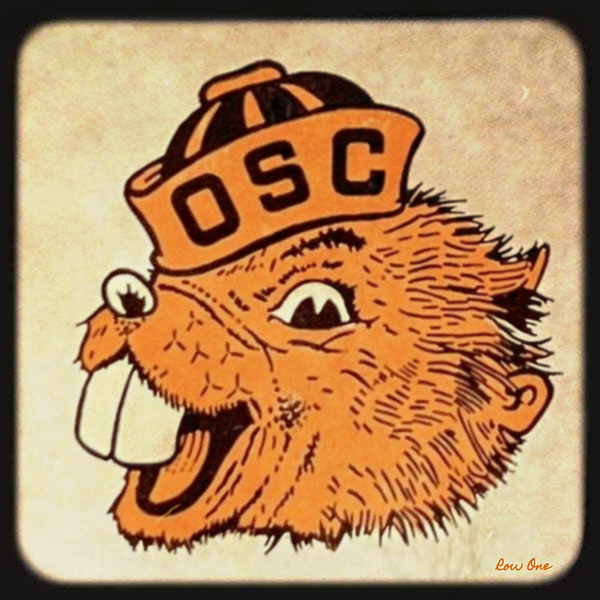 1950s oregon state college beaver viewfinder Print