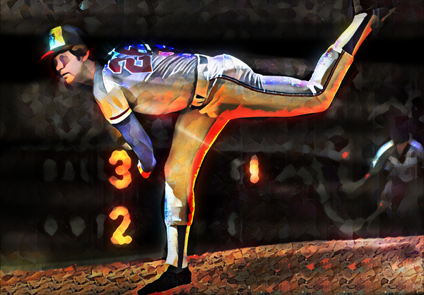 Star Pitcher Print