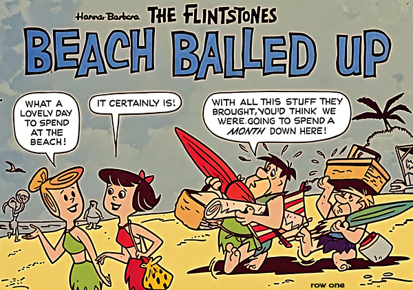 Beach Balled Up Print