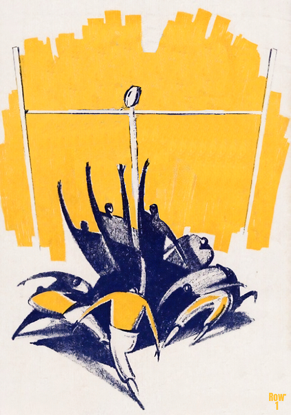Vintage Field Goal Print