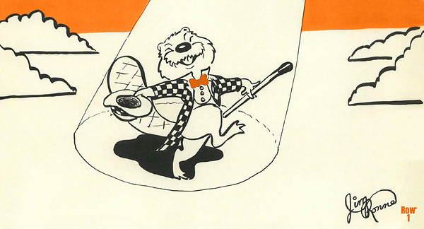 Oregon State Beaver Dancer Print