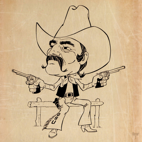 1970s Pistol Pete Art Print