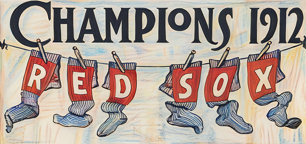 1912 Boston Red Sox Champions Art Print