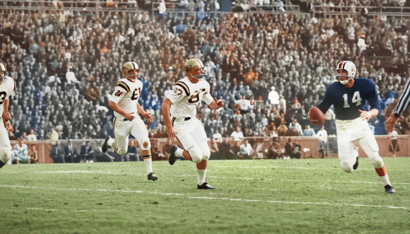 1959 Auburn Tigers Football Photo Art Print