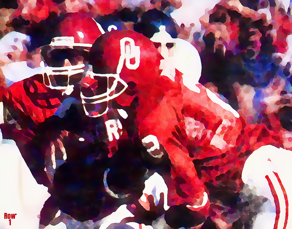 1985 Sooner Wishbone Print