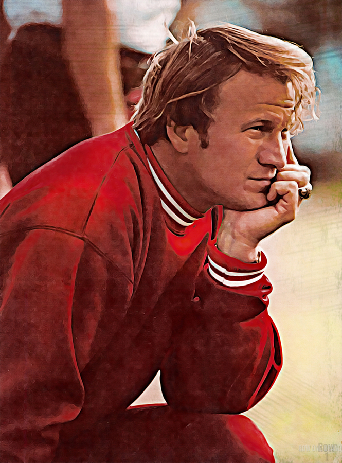 Barry Switzer OU Sideline Art by Row One Brand Wall Art
