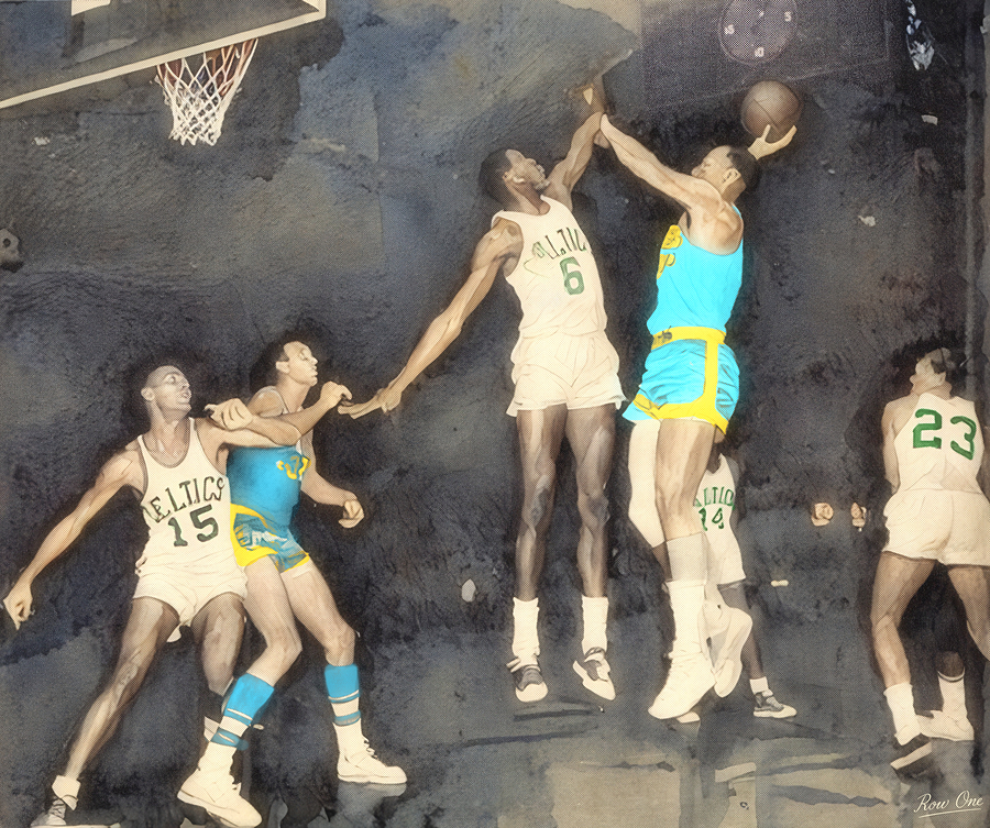 1959 NBA Finals by Row One Brand Wall Art