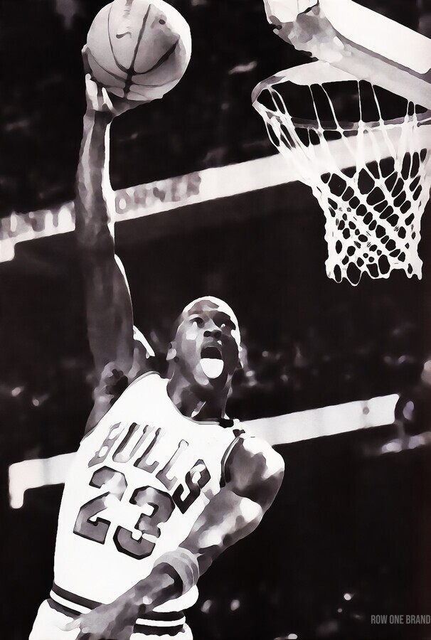 black and white jordan photo