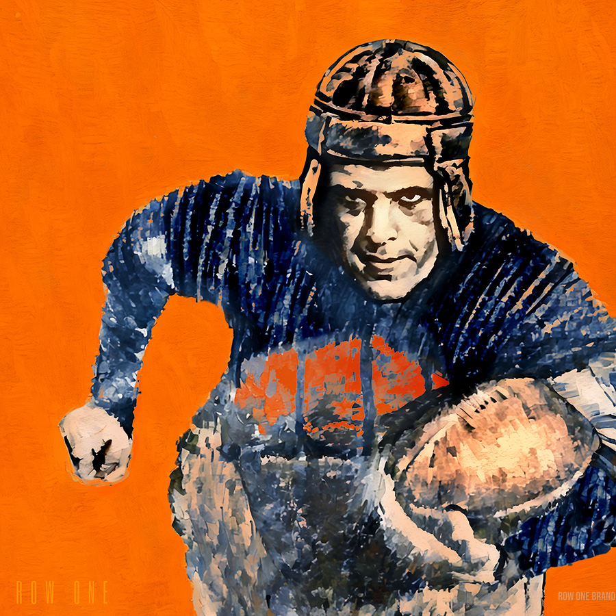 Red Grange by Robert Riger by Row One Brand Wall Art