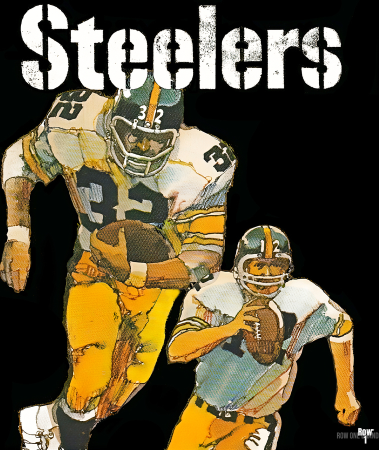Pittsburgh Steelers Tribute Metal Art On Wood Made In USA - Foto 6