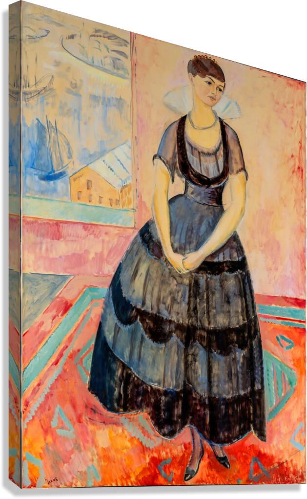 Miss SC ca 1915 Canvas Print