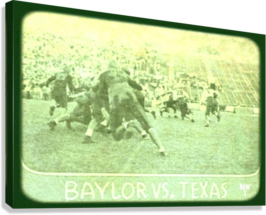 1936 Baylor Bears vs. Texas Longhorns Canvas Print