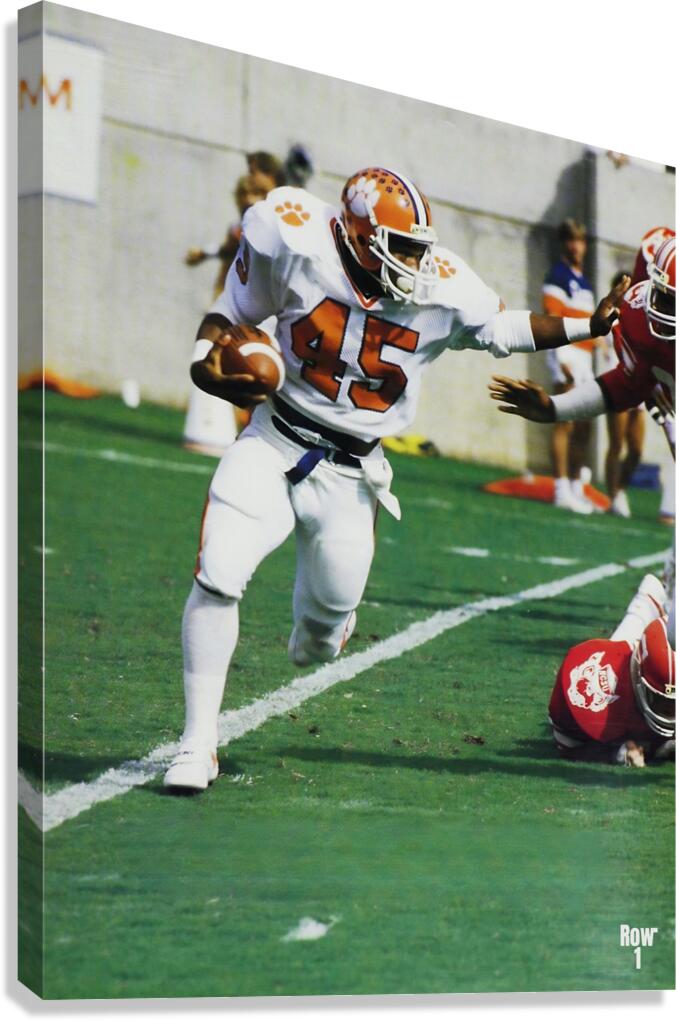 1984 Clemson Tigers Football Art Canvas Print