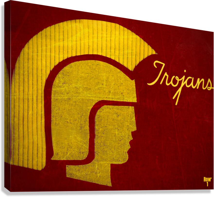 USC Trojans Art by Richard Stephens Canvas Print