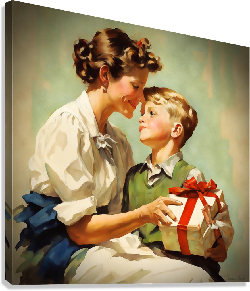 Moms Gift Canvas Print