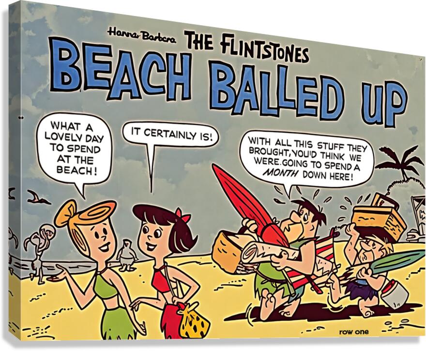 Beach Balled Up Canvas Print