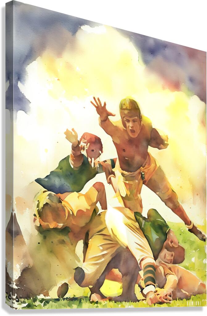 1938 Sunny Day Touchdown Canvas Print