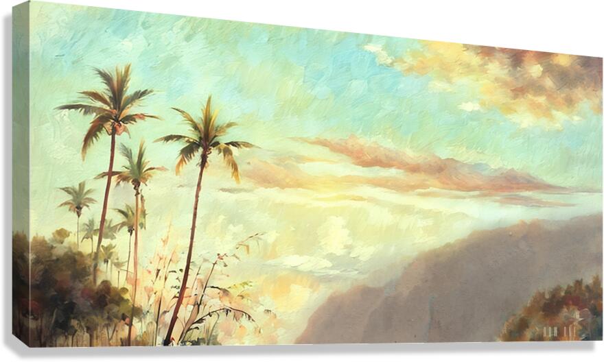 1856 St. Thomas Remix Art Canvas Print