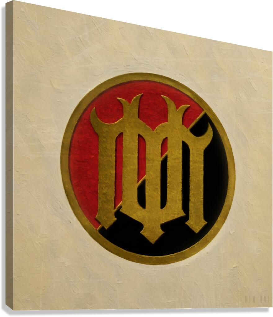 Early 1900s Ole Miss Emblem Canvas Print