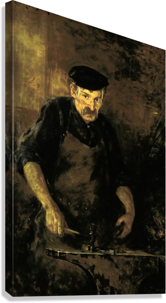 The Blacksmith  Canvas Print