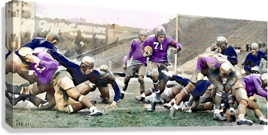 1937 Marquette at Kansas State Canvas Print