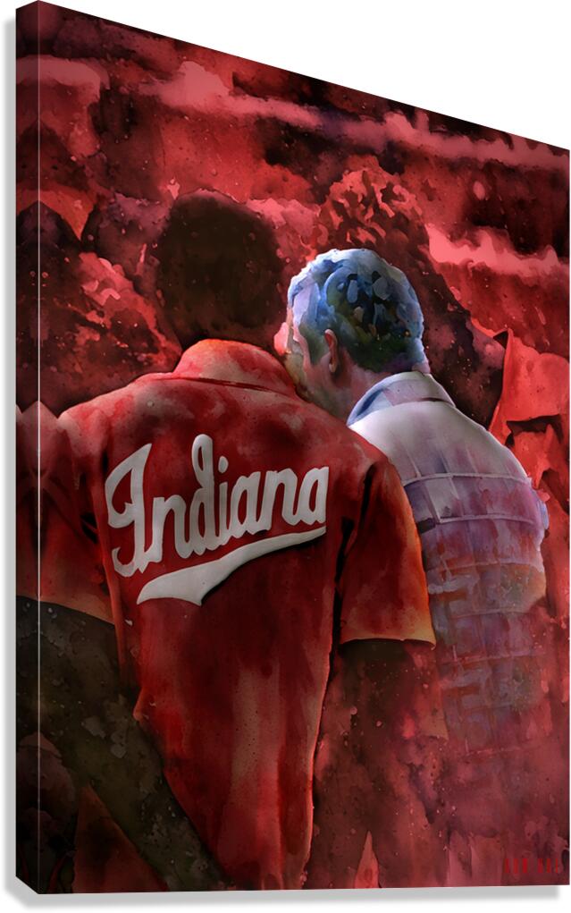 Indiana Huddle Canvas Print