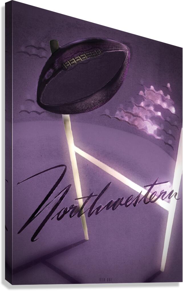 Northwestern Field Goal Canvas Print