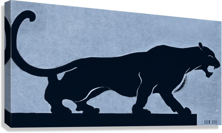 Early 1900s Penn State Nittany Lion Art Canvas Print