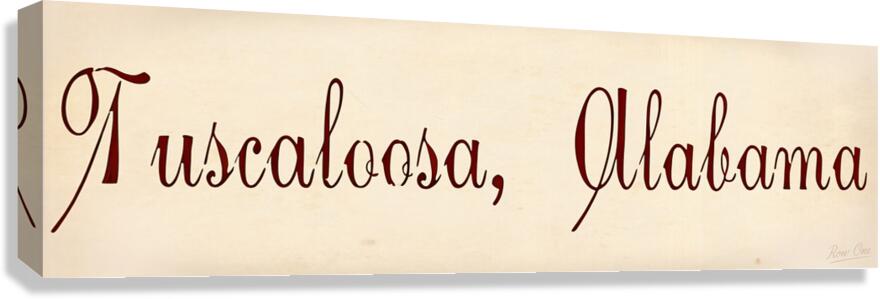 1906 Tuscaloosa Alabama Canvas Print