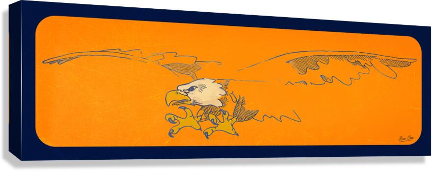 1950s auburn art Canvas Print