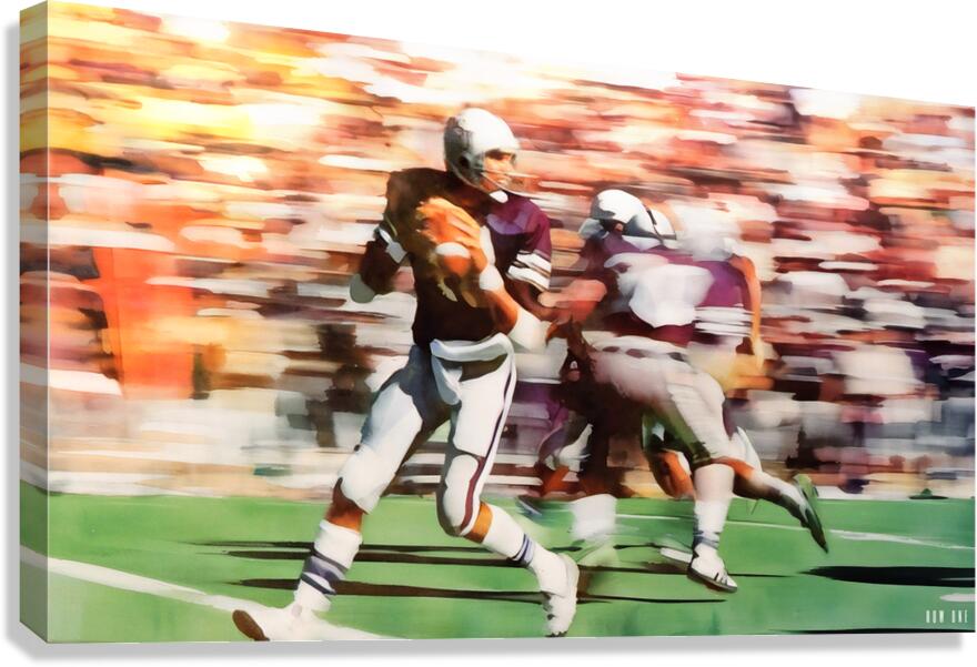 1978 Kansas State Wildcats Football Art Canvas Print