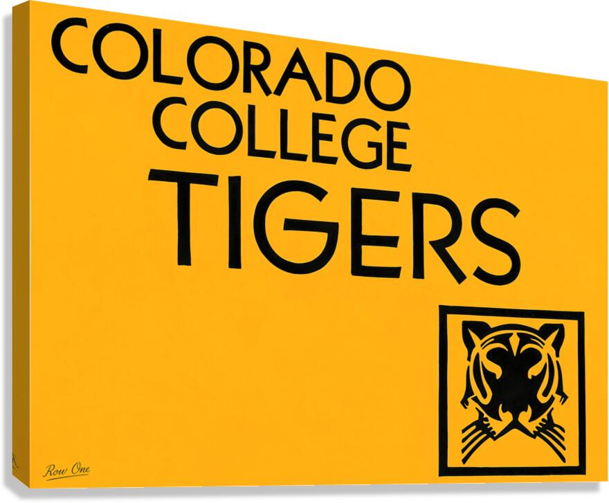 1950s Colorado College Tigers Canvas Print