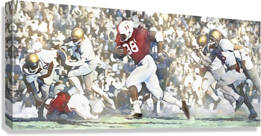 Prentice Gautt Oklahoma Sooner Touchdown Run Canvas Print
