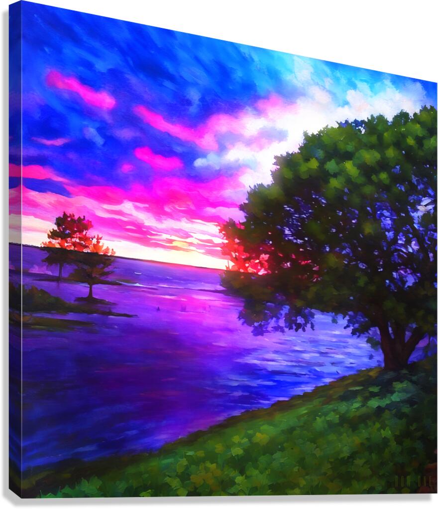 Pink Light Canvas Print