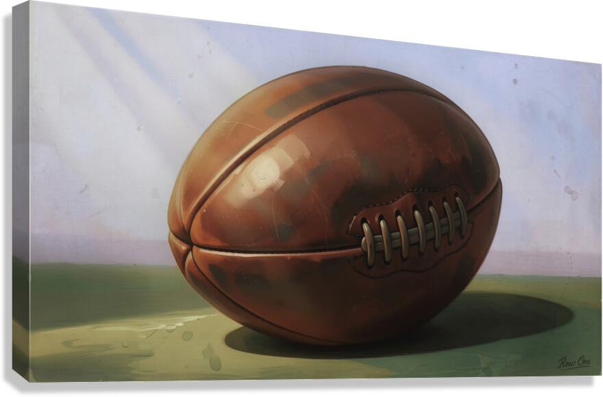 Old School Ball Canvas Print