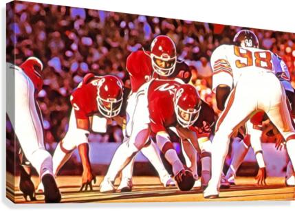 1981 Bedlam Action Canvas Print