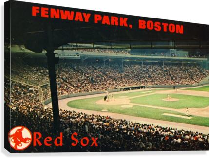 fenway park boston red sox Canvas Print
