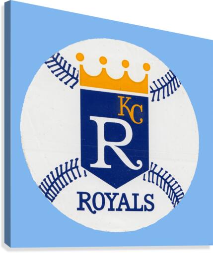 1970s Kansas City Royals Art Canvas Print