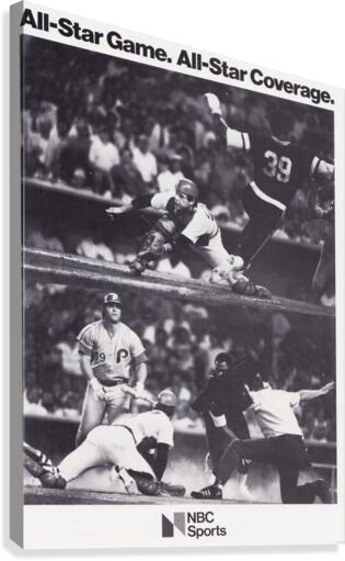 1979 NBC Sports Baseball Ad Canvas Print