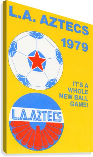 1979 LA Aztecs Canvas Print