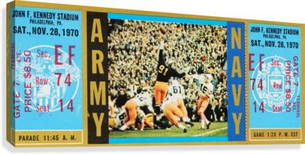 1970 Army vs. Navy Canvas Print