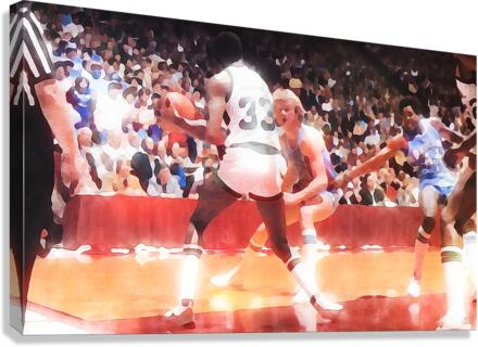 1979 Magic vs. Bird Canvas Print