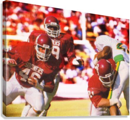 1984 Oklahoma Football | Row 1 Canvas Print