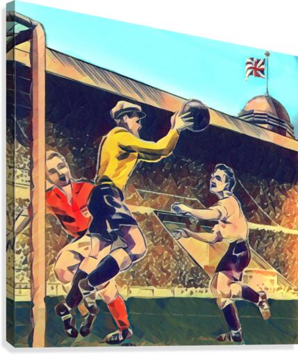 Sunny Day in London Canvas Print