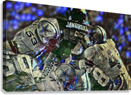 1977 Dallas Cowboys Gang Tackle  Canvas Print