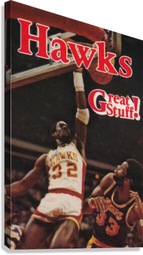 1980 Atlanta Hawks Great Stuff Canvas Print