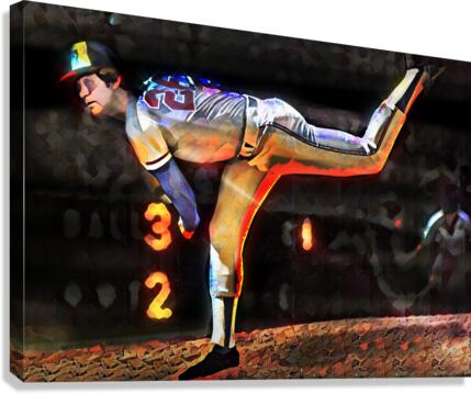 Star Pitcher Canvas Print
