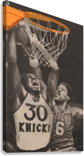 Bernard King vs. Dr. J Canvas Print
