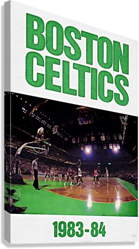 1983 Boston Celtics Remix Art Canvas Print