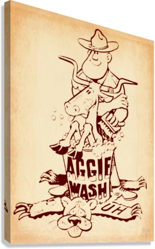 Aggie Wash Canvas Print